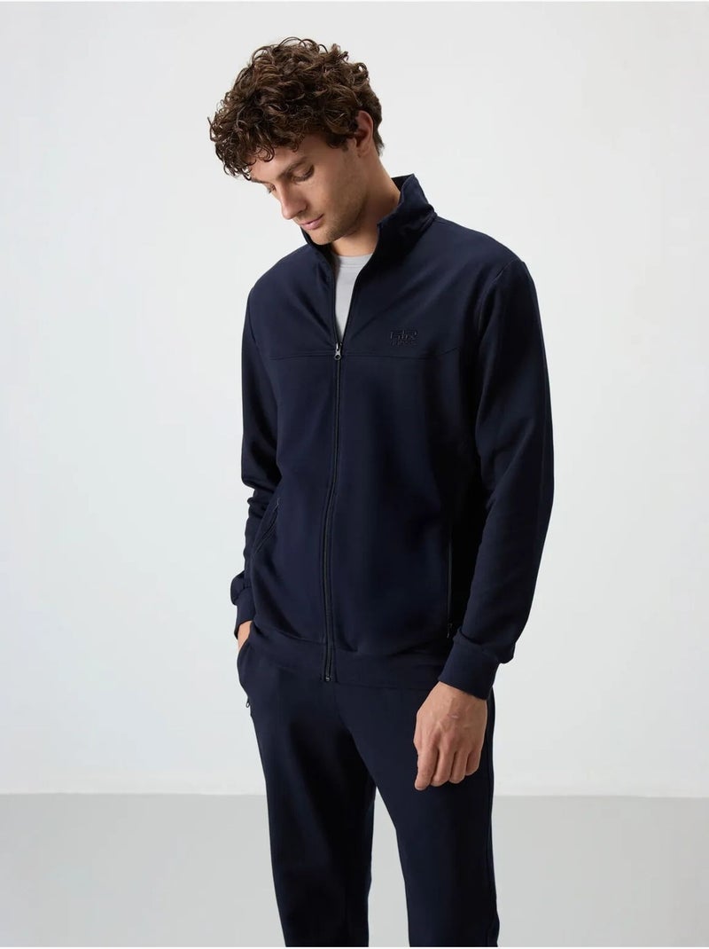 Conjunto de sudadera de forro polar de punto y pantalón para hombre tommy Azul marino - Kiabi