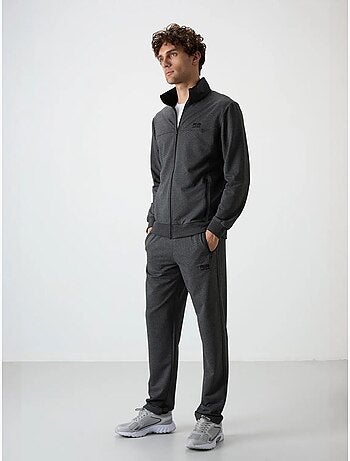 Conjunto de sudadera de forro polar de punto y pantalón para hombre tommy