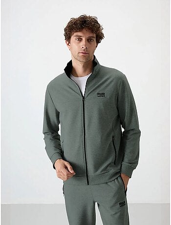 Conjunto de sudadera de forro polar de punto y pantalón para hombre tommy