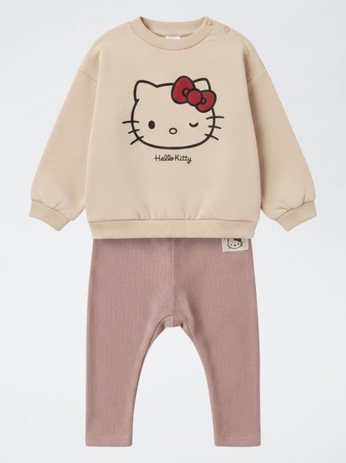 Conjunto de sudadera + legging - 2 piezas - Kiabi