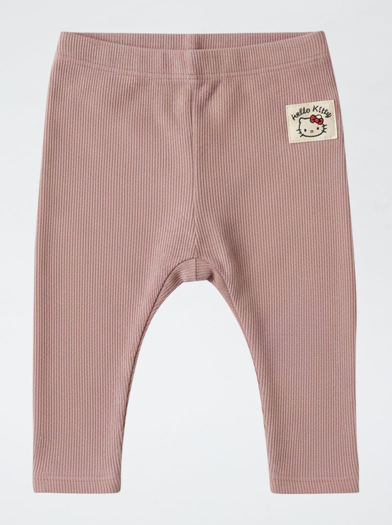 Conjunto de sudadera + legging - 2 piezas Beige - Kiabi