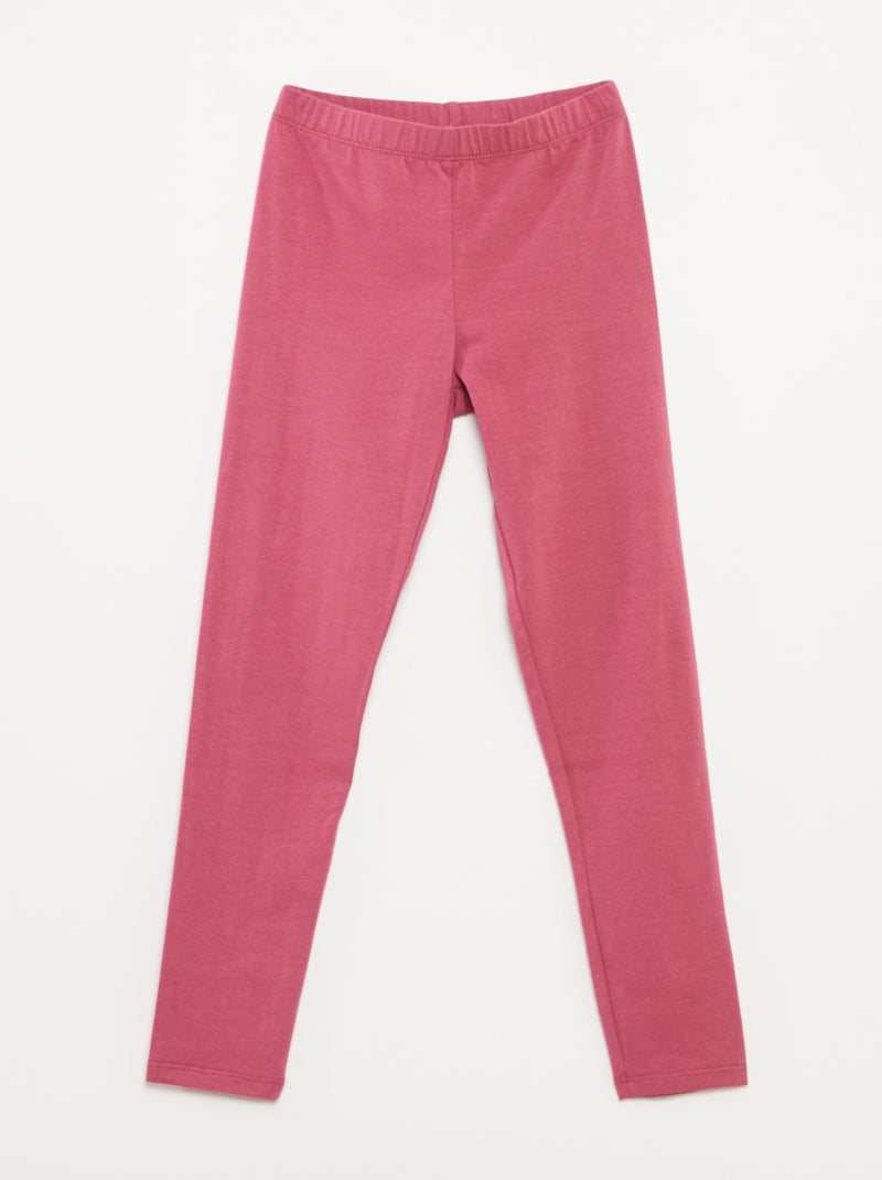 Conjunto de sudadera + legging estampado - 2 piezas Rosa - Kiabi