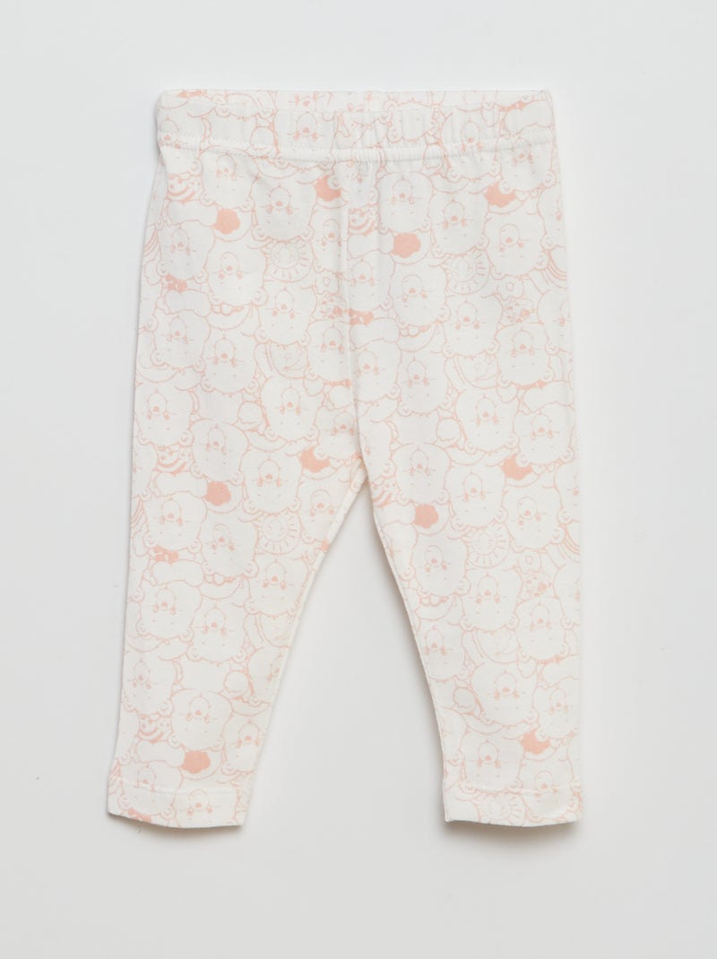 Conjunto de sudadera + legging 'Osos Amorosos'  - 2 piezas ROSA - Kiabi
