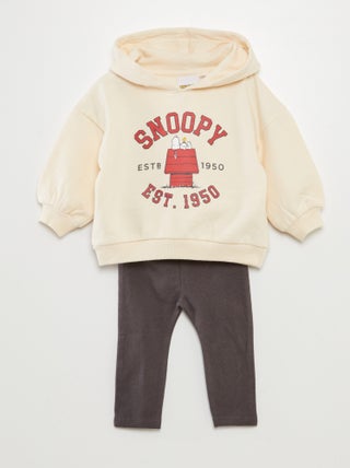Conjunto de sudadera + legging 'Snoopy' - 2 piezas