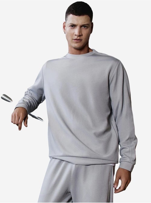 Conjunto de sudadera oversize y pantalón para hombre tommy - Kiabi Conjunto de sudadera oversize y pantalón para hombre tommy - Kiabi
