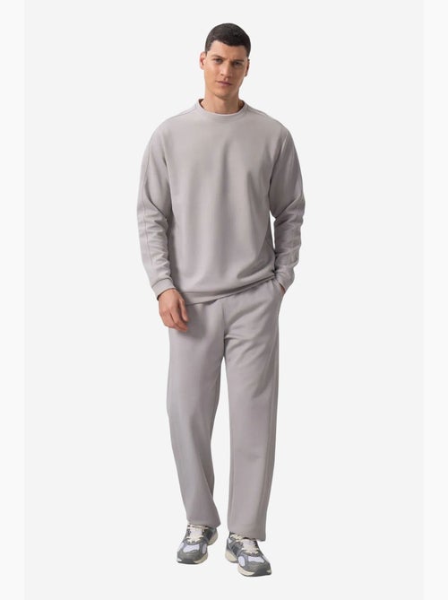 Conjunto de sudadera oversize y pantalón para hombre tommy - Kiabi Conjunto de sudadera oversize y pantalón para hombre tommy - Kiabi