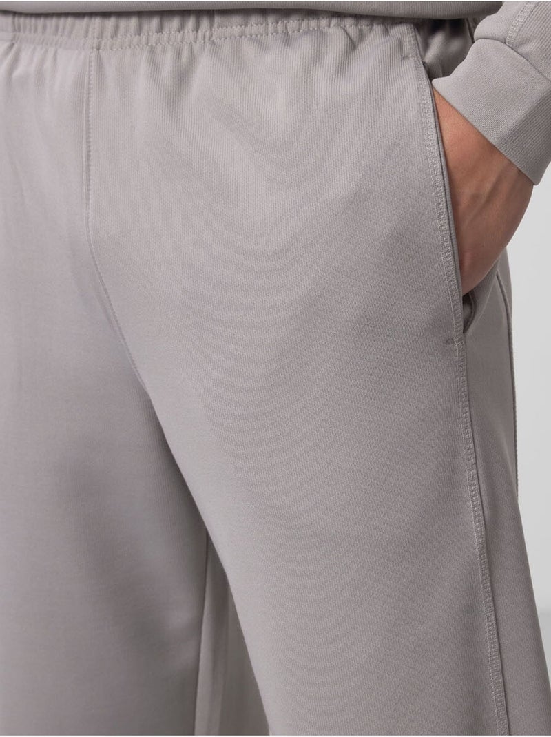 Conjunto de sudadera oversize y pantalón para hombre tommy Gris claro - Kiabi