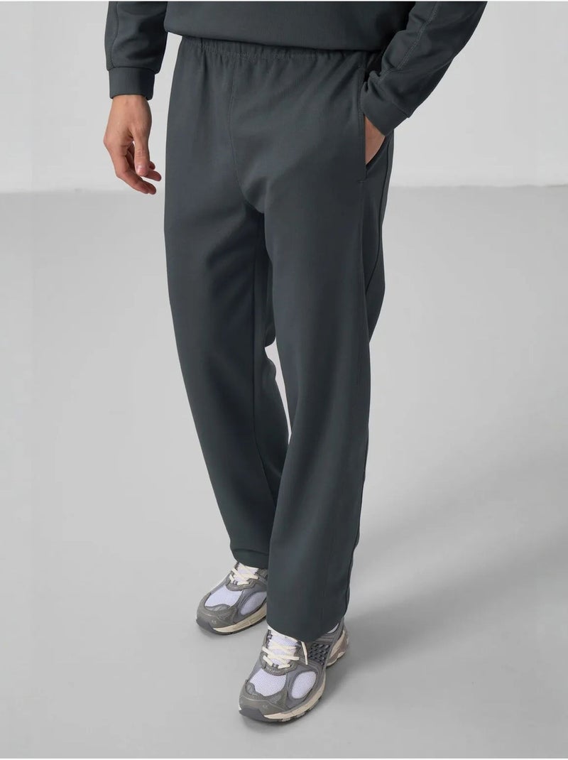 Conjunto de sudadera oversize y pantalón para hombre tommy Gris negro - Kiabi