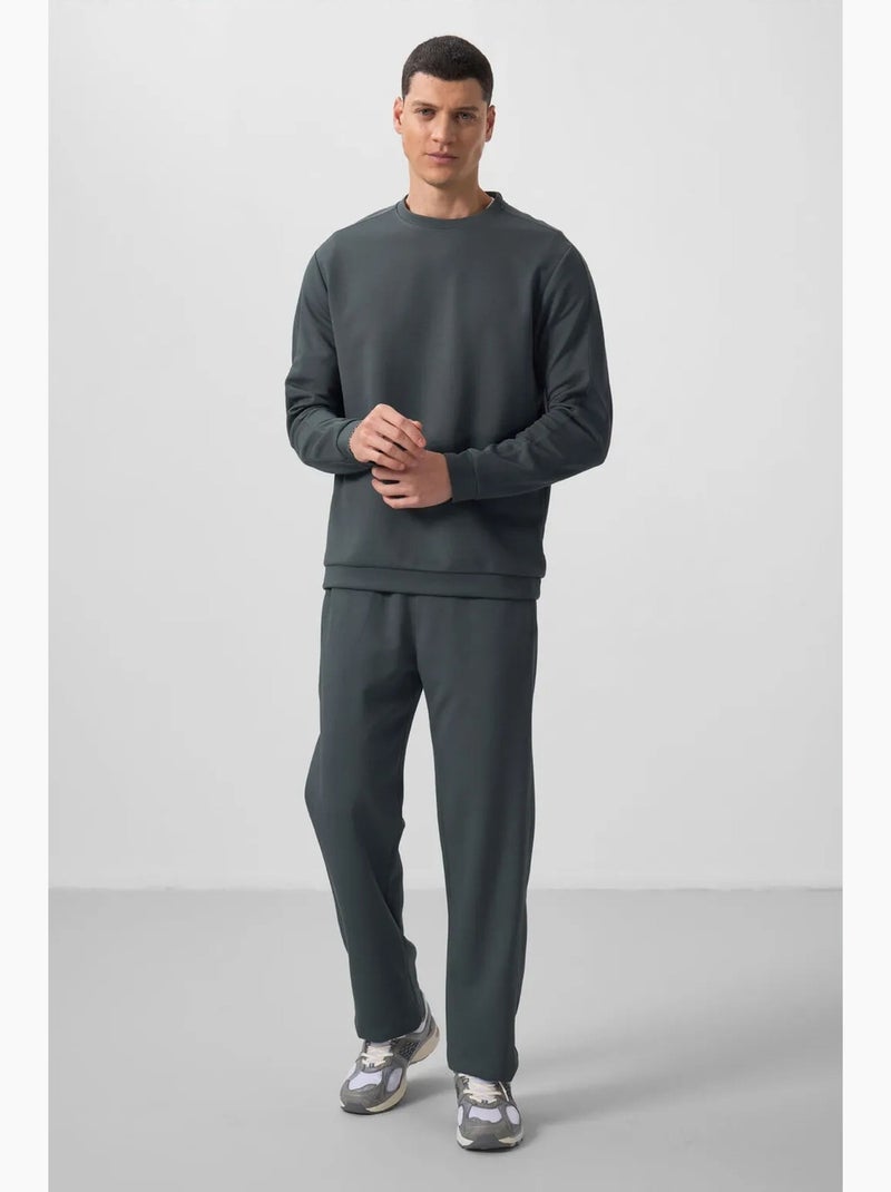 Conjunto de sudadera oversize y pantalón para hombre tommy Gris negro - Kiabi
