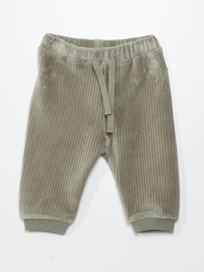 Conjunto de sudadera + pantalón - 2 piezas VERDE - Kiabi