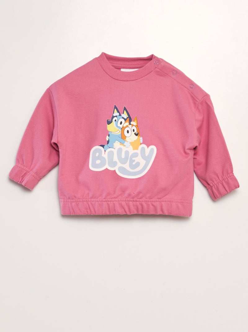 Conjunto de sudadera + pantalón 'Bluey' - 2 piezas ROSA - Kiabi