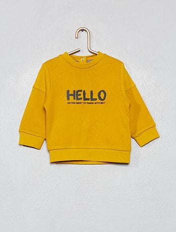 Conjunto de sudadera + pantalón con forro de tejido polar - Kiabi