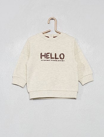 Conjunto de sudadera + pantalón con forro de tejido polar - Kiabi