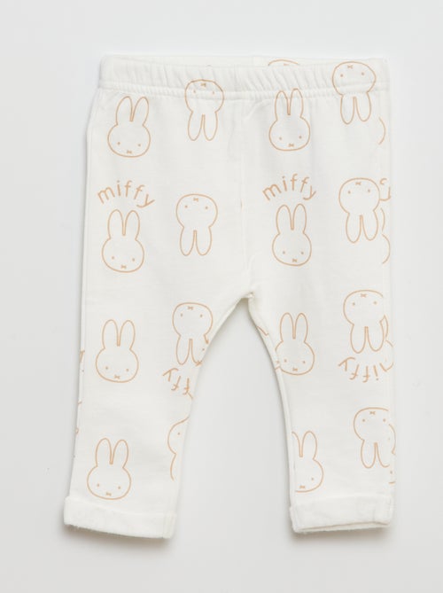 Conjunto de sudadera + pantalón de chándal 'Miffy' - 2 piezas - Kiabi