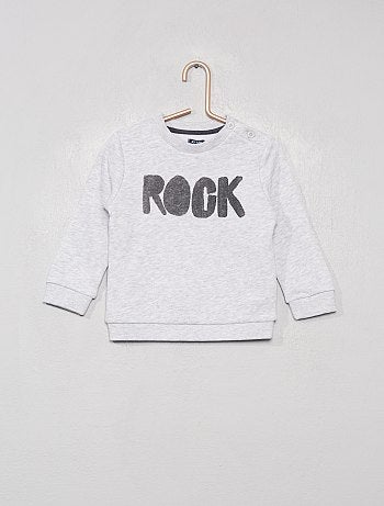 Conjunto de sudadera + pantalón de felpa - Kiabi