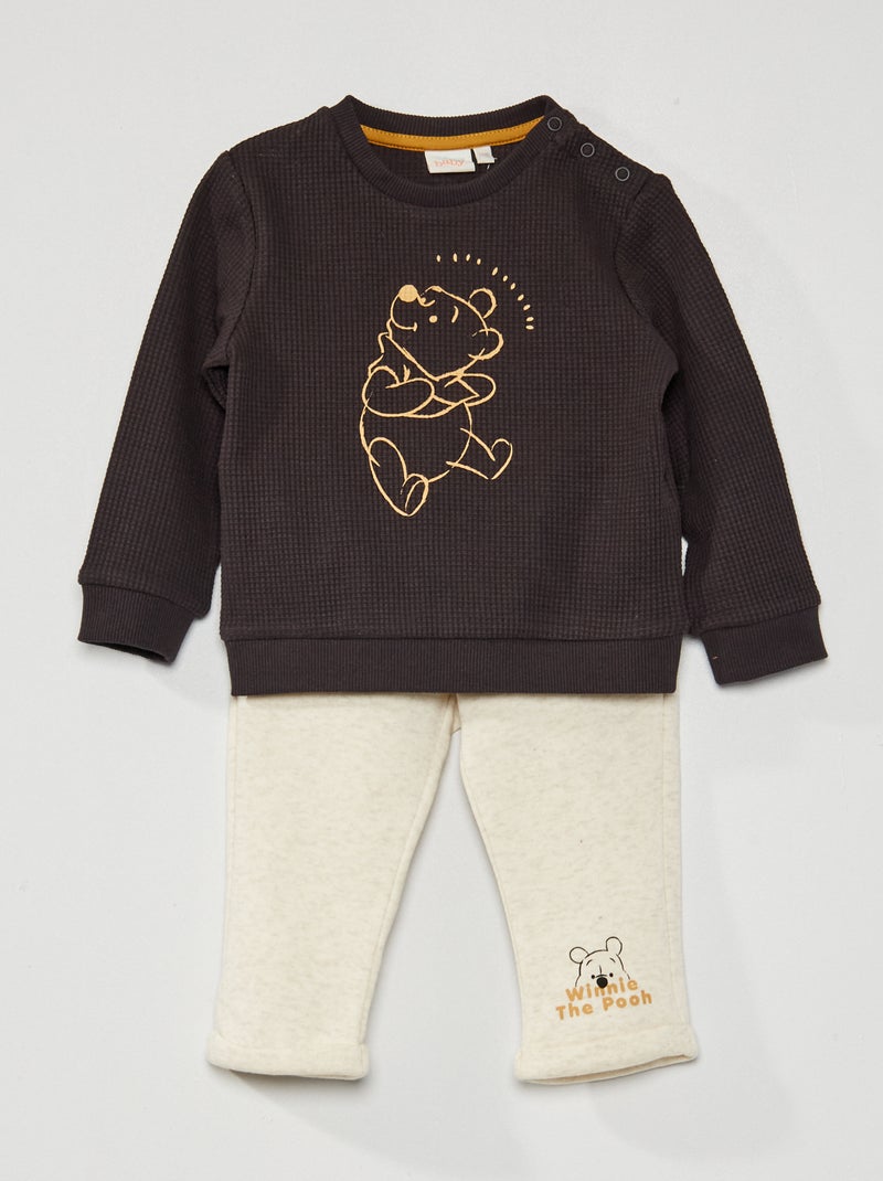 Conjunto de sudadera + pantalón de jogging 'Disney' GRIS - Kiabi