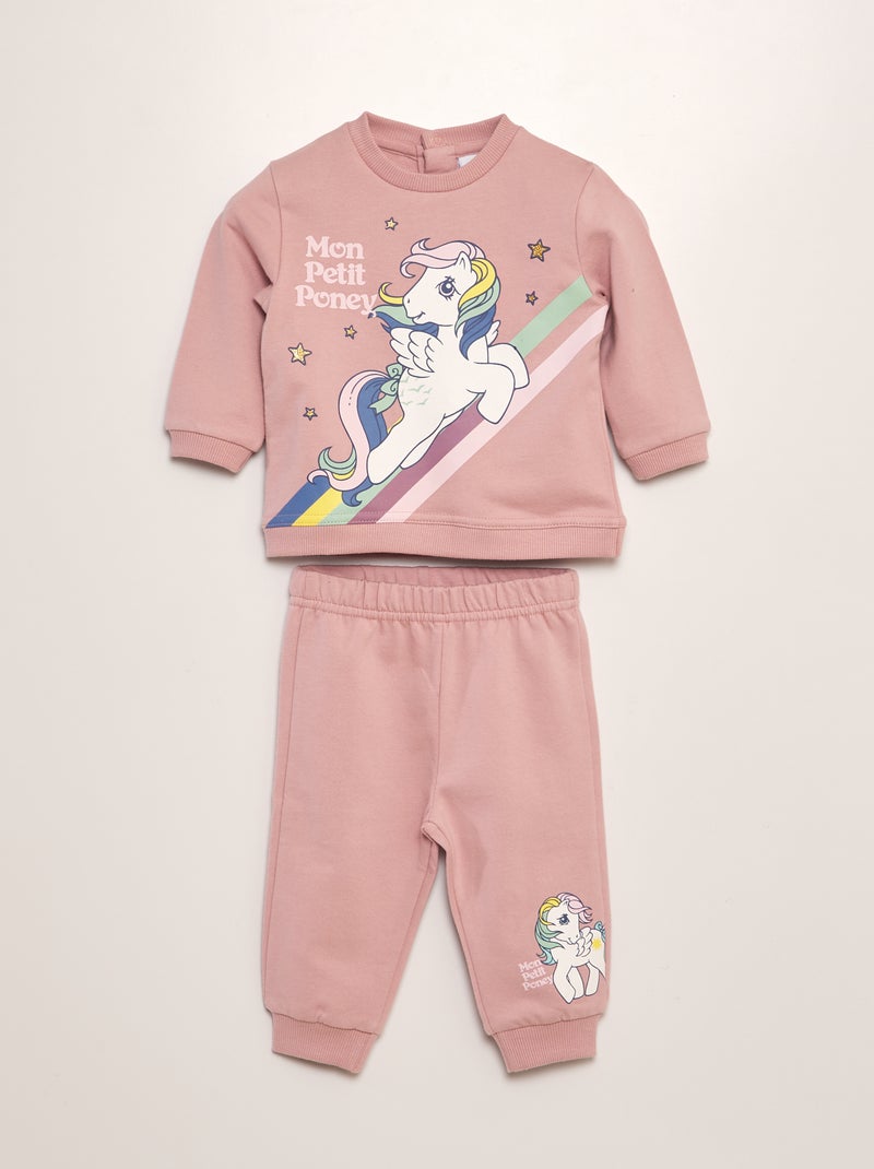 Conjunto de sudadera + pantalón de jogging 'My Little Pony' - 2 piezas ROSA - Kiabi