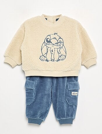 Conjunto de sudadera + pantalón 'Disney' multibolsillos - 2 piezas