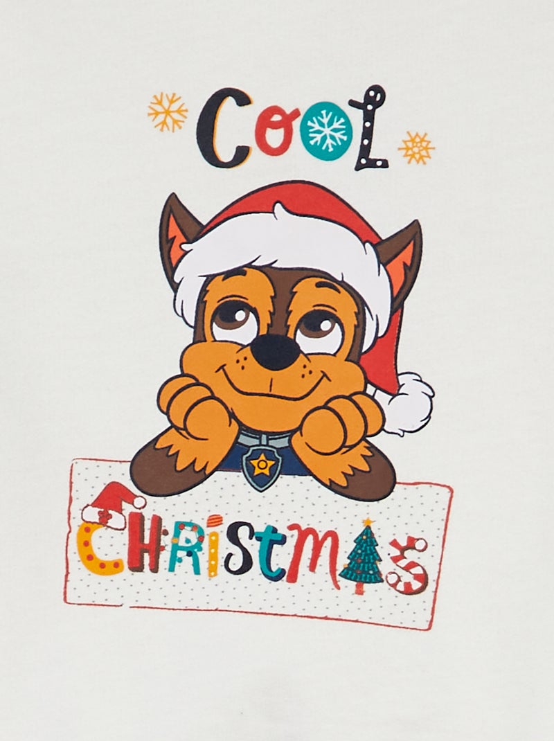 Conjunto de sudadera + pantalón 'La Patrulla Canina'  - 2 piezas BLANCO - Kiabi