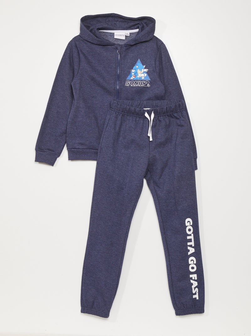 Conjunto de sudadera + pantalón 'Sonic' AZUL - Kiabi