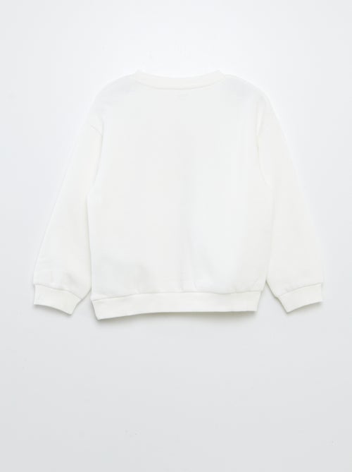 Conjunto de sudadera + short ciclista estampado - Kiabi