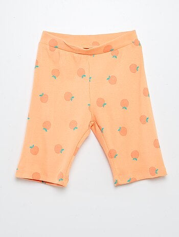 Conjunto de sudadera + short ciclista estampado