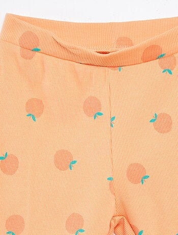 Conjunto de sudadera + short ciclista estampado