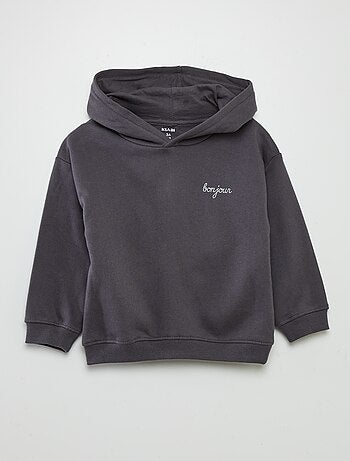 Conjunto de sudadera y legging de canalé - 2 piezas