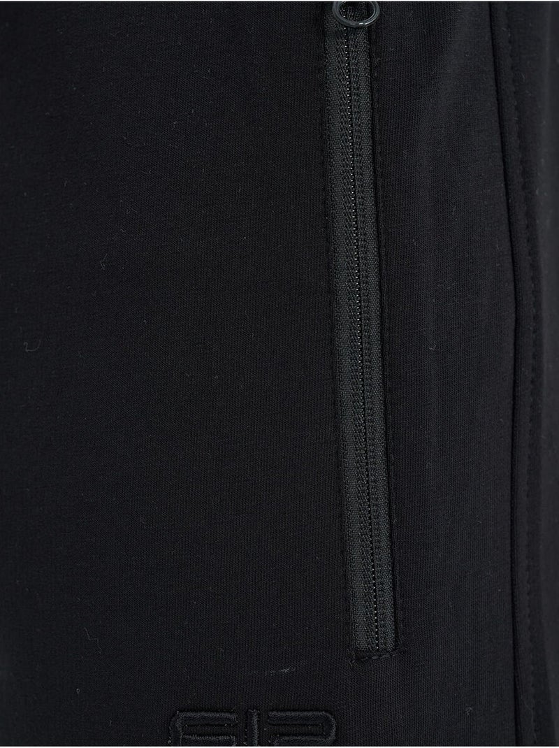 Conjunto de sudadera y pantalón con estampado y cuello con cremallera tommy Gris negro - Kiabi