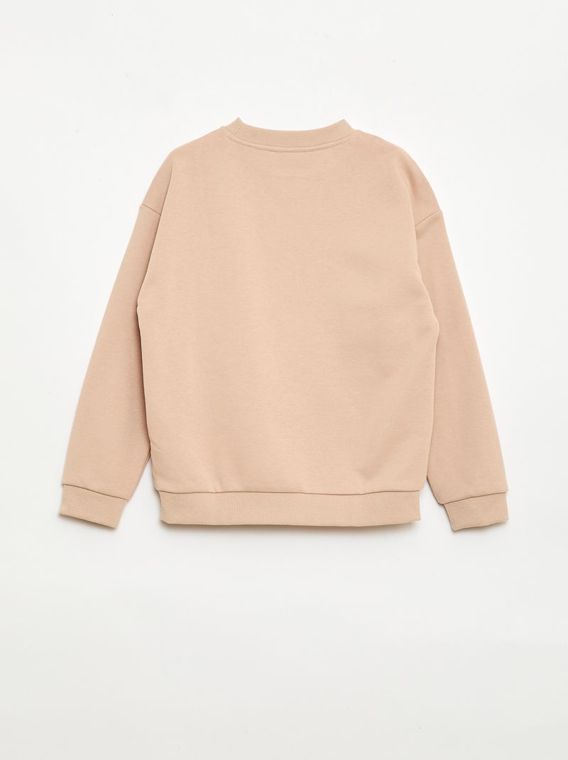 Conjunto de sudadera y pantalón corto 'Jurassic World' - 2 piezas Beige - Kiabi