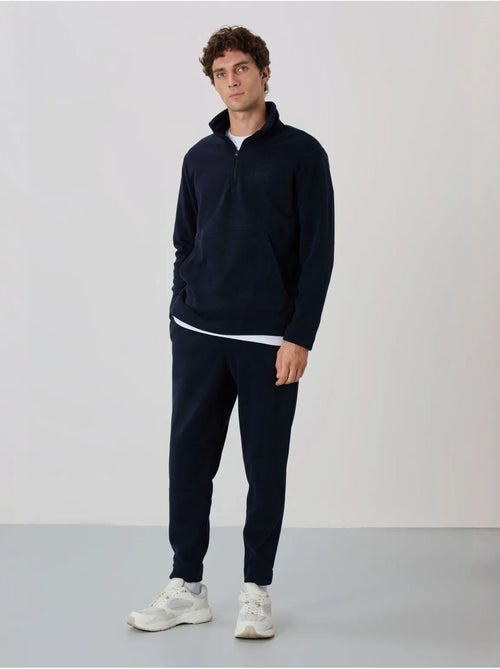 Conjunto de sudadera y pantalón de forro polar de poliéster para hombre tommy - Kiabi