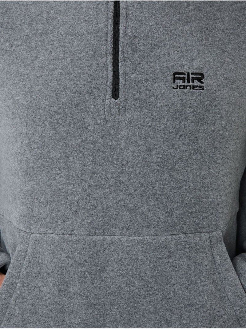 Conjunto de sudadera y pantalón de forro polar de poliéster para hombre tommy Gris - Kiabi