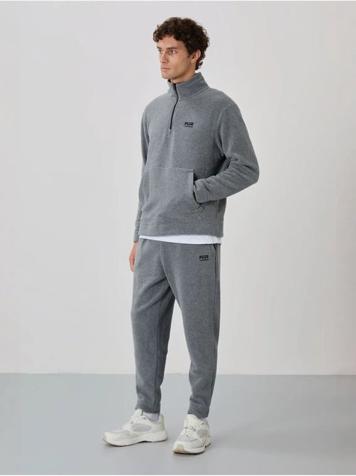 Conjunto de sudadera y pantalón de forro polar de poliéster para hombre tommy - Kiabi