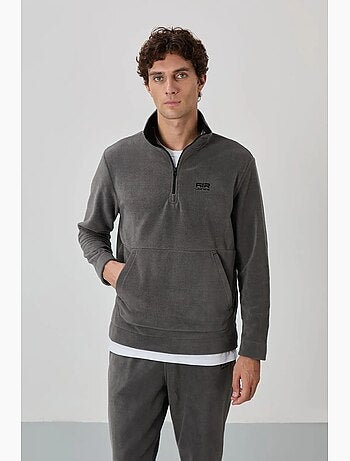 Conjunto de sudadera y pantalón de forro polar de poliéster para hombre tommy