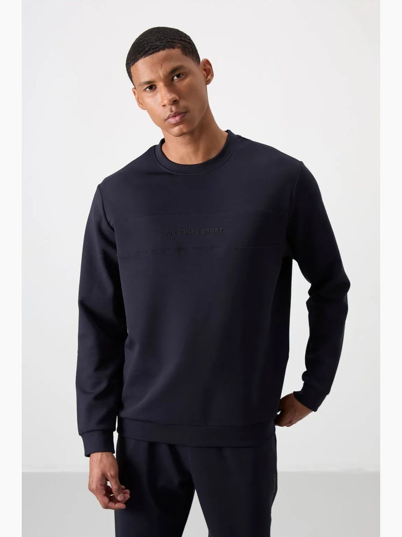Conjunto de sudadera y pantalón de forro polar estampado tommy Azul marino - Kiabi