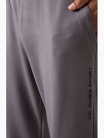 Conjunto de sudadera y pantalón de forro polar estampado tommy