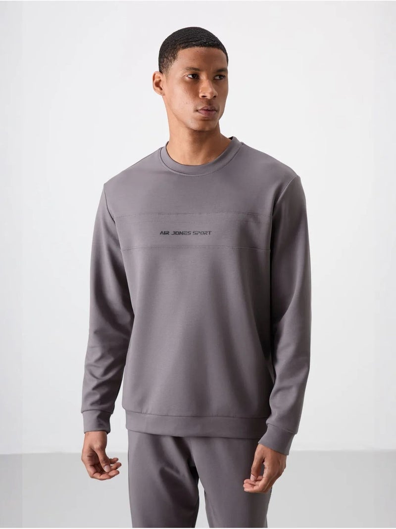 Conjunto de sudadera y pantalón de forro polar estampado tommy Gris - Kiabi