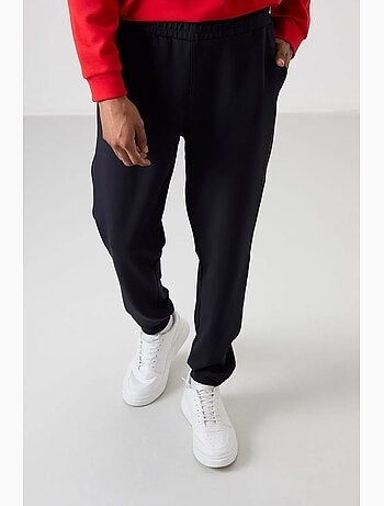 Conjunto de sudadera y pantalón de forro polar estampado tommy