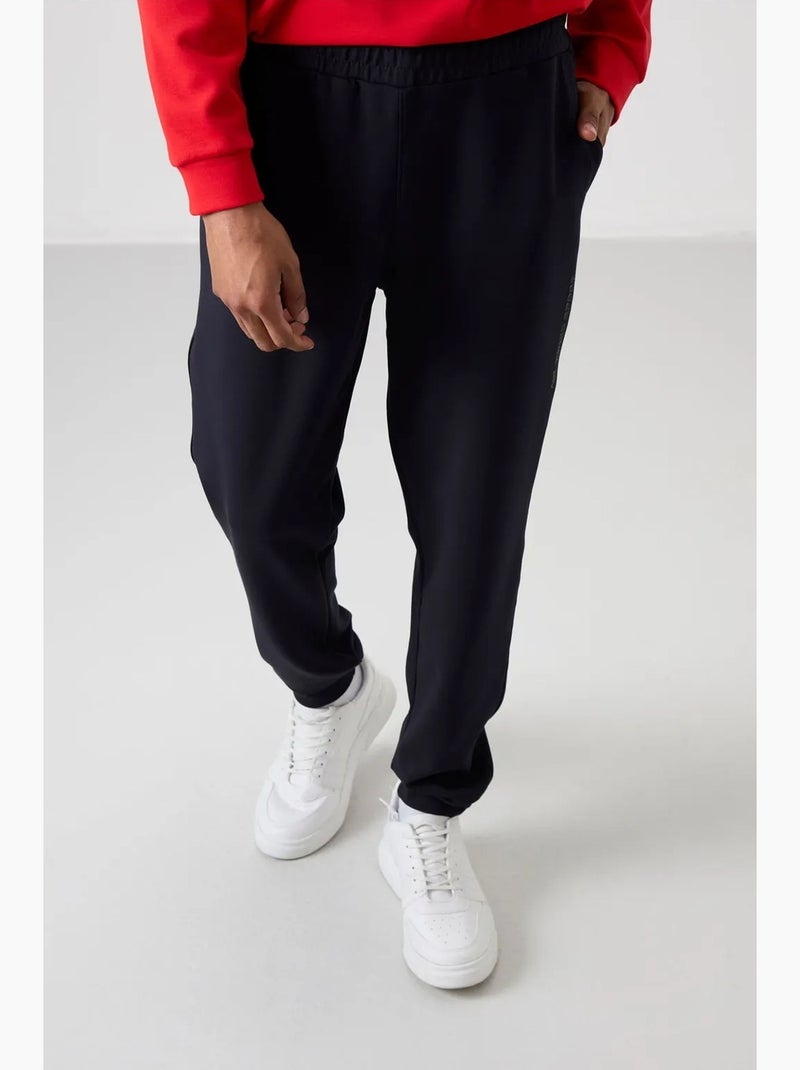 Conjunto de sudadera y pantalón de forro polar estampado tommy Rojo - Kiabi