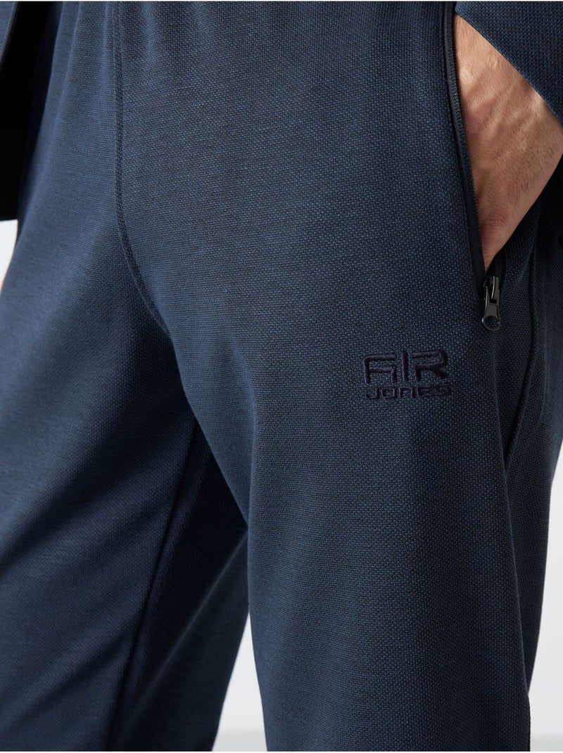 Conjunto de sudadera y pantalón de forro polar para hombre tommy Azul marino - Kiabi