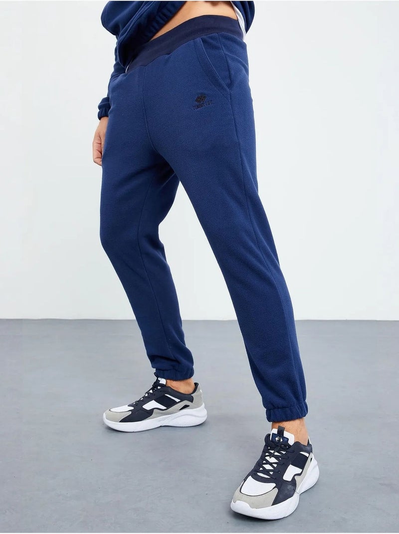 Conjunto de sudadera y pantalón de poliéster para hombre tommy Azul marino - Kiabi
