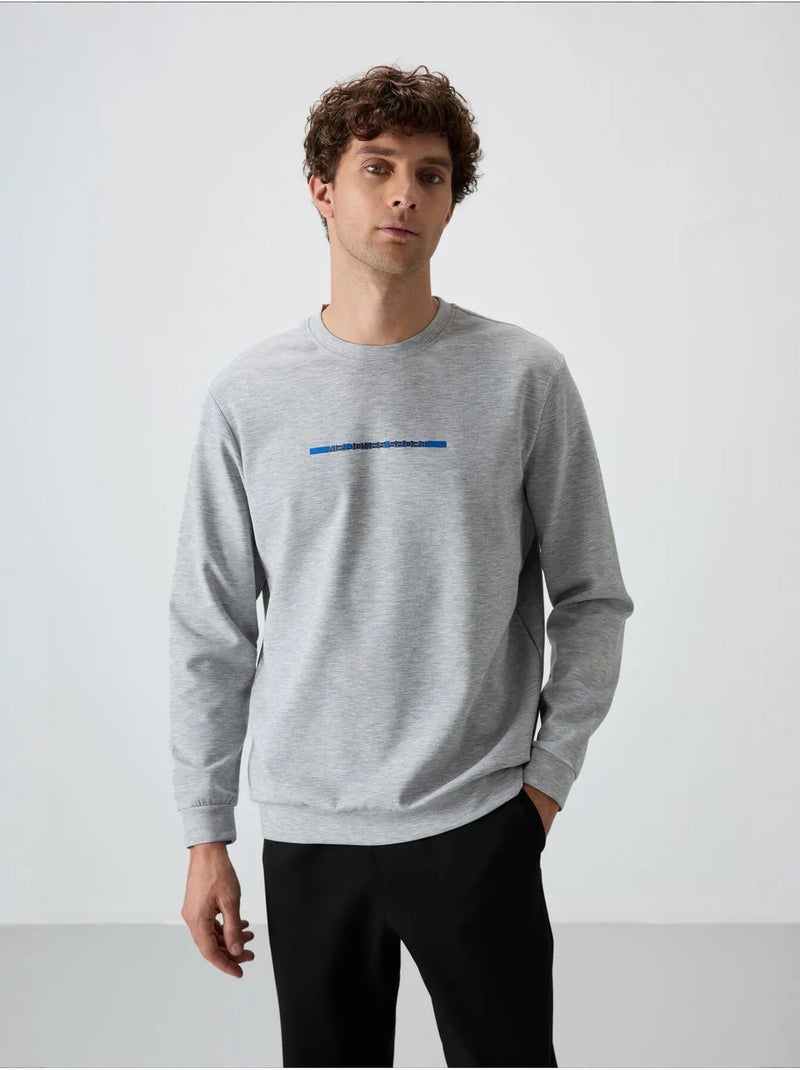 Conjunto de sudadera y pantalón de punto acanalado para hombre tommy Gris claro - Kiabi