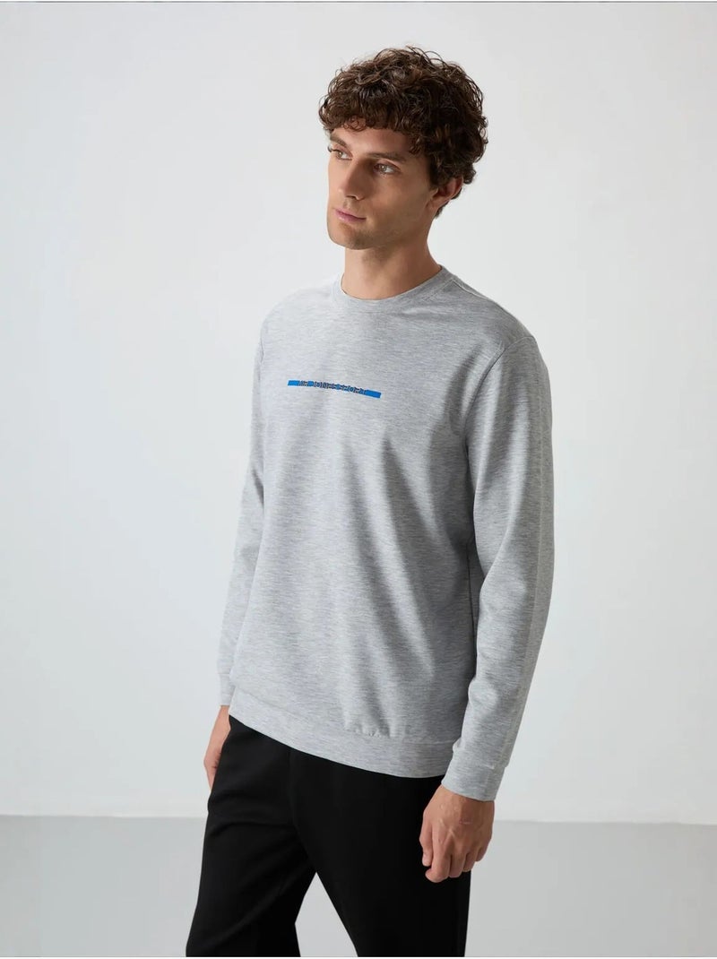 Conjunto de sudadera y pantalón de punto acanalado para hombre tommy Gris claro - Kiabi