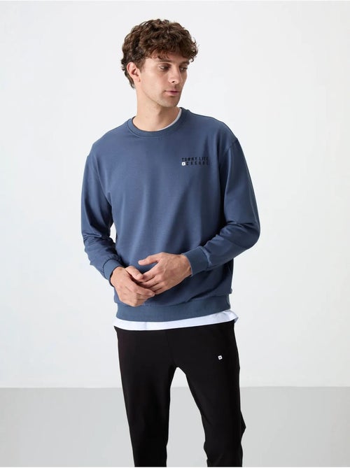 Conjunto de sudadera y pantalón oversize cuello redondo tommy - Kiabi