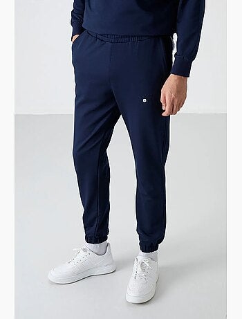 Conjunto de sudadera y pantalón oversize cuello redondo tommy
