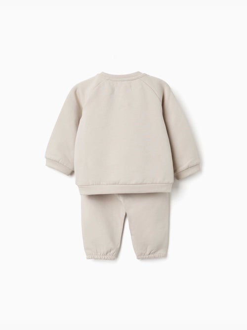 Conjunto de sudadera y pantalón perchados - Kiabi Conjunto de sudadera y pantalón perchados - Kiabi