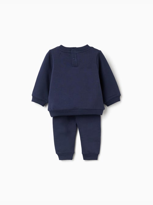 Conjunto de sudadera y pantalones de chándal perchados - Kiabi Conjunto de sudadera y pantalones de chándal perchados - Kiabi