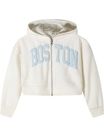Conjunto de sudadera y pantalones deportivos diseño texto niñas - minoti