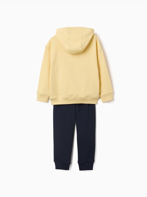 Conjunto de sudadera y un pantalón perchados con estampado - Kiabi