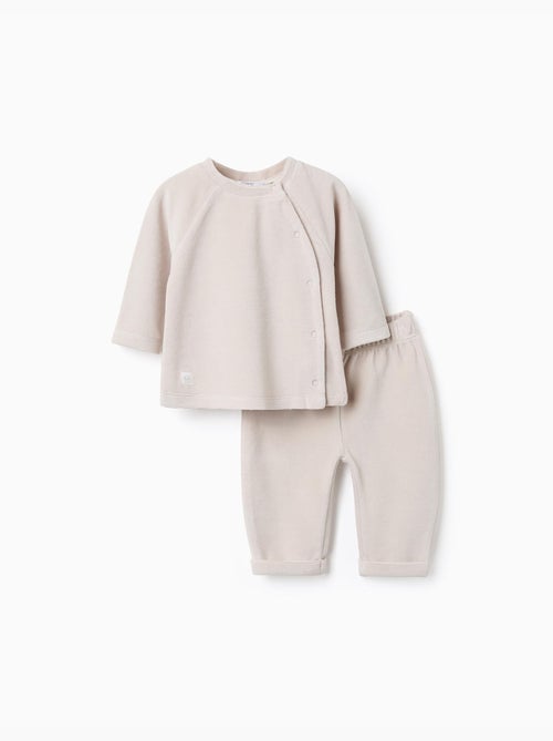 Conjunto de terciopelo acanalado - Kiabi Conjunto de terciopelo acanalado - Kiabi
